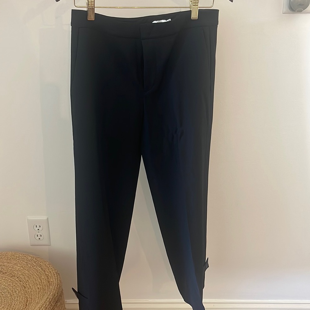 Vince wide leg black pants